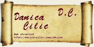 Danica Cilić vizit kartica